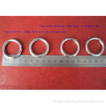 O Rings, Round Rings, Handbag Rings, Zinc Alloy Round Rings